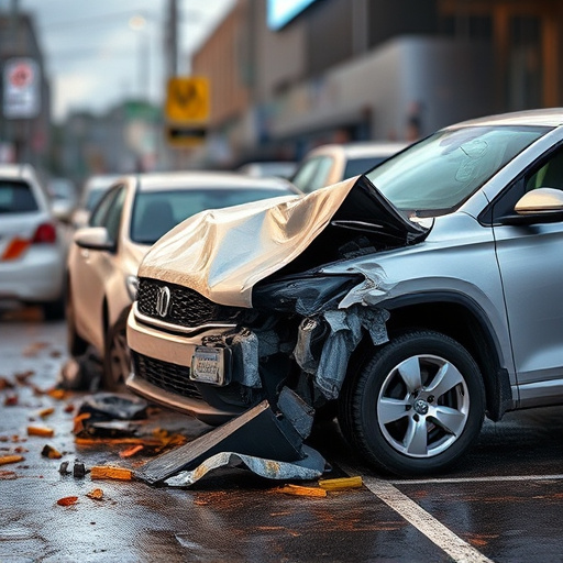 car crash damage