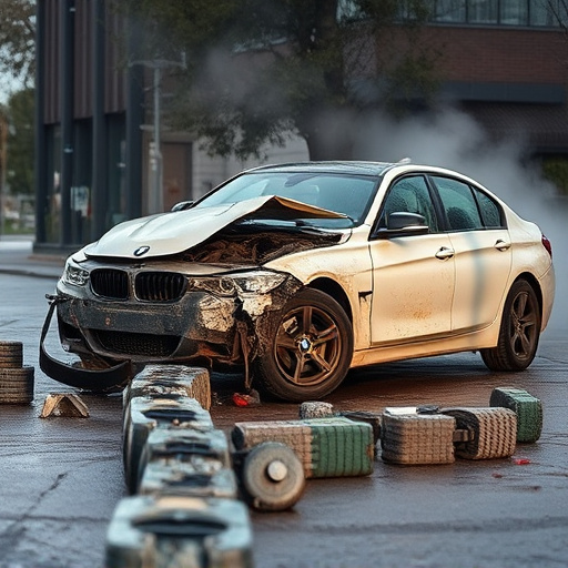car crash damage