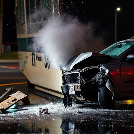 car crash damage