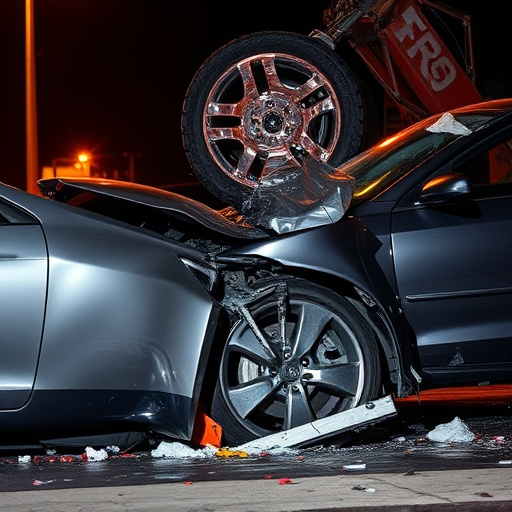car crash damage