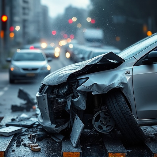 car crash damage