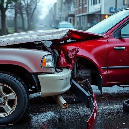 car crash damage