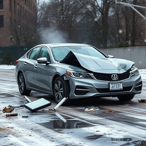 car crash damage