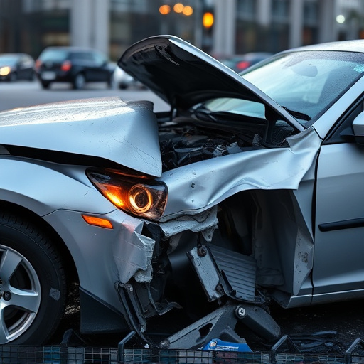 car crash damage