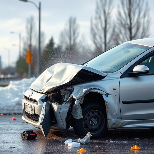 car crash damage
