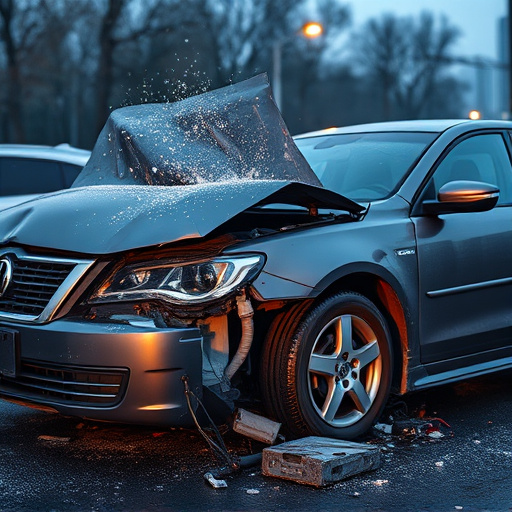 car crash damage