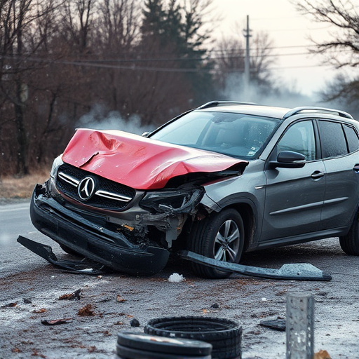 car crash damage