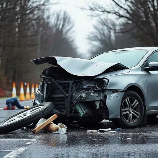 car crash damage