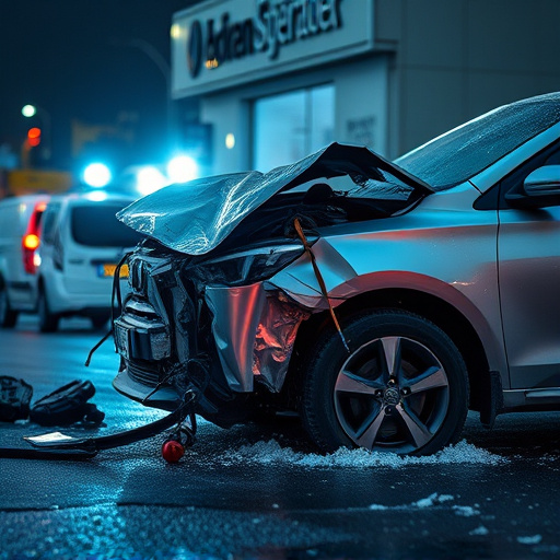 car crash damage