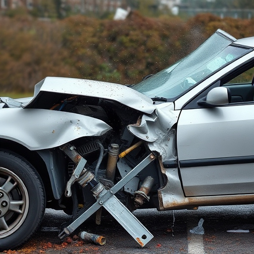 car crash damage