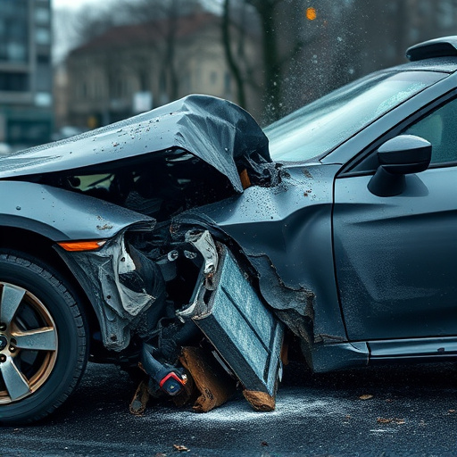 car crash damage