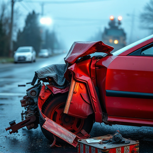 car crash damage
