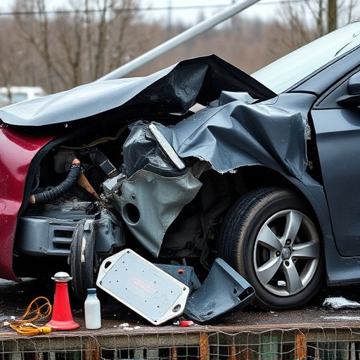 car crash damage