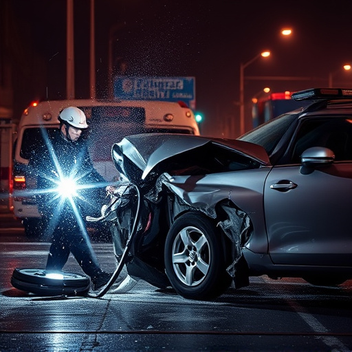 car crash damage