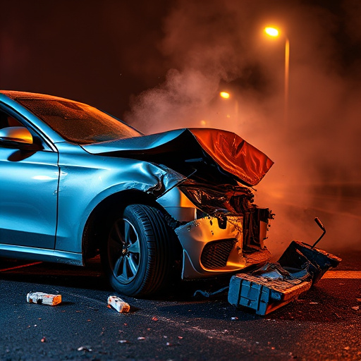 car crash damage