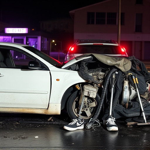 car crash damage