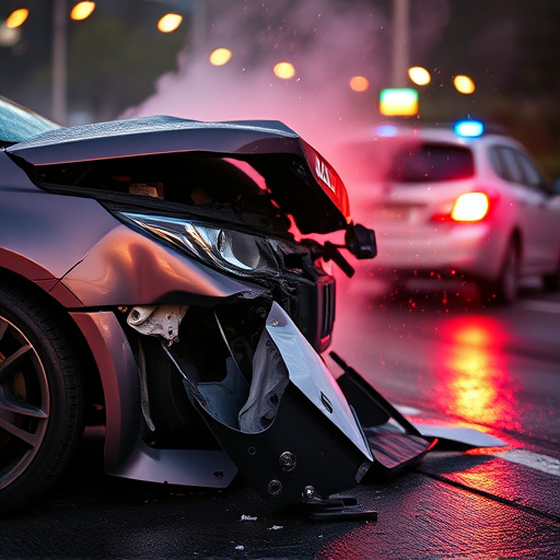 car crash damage