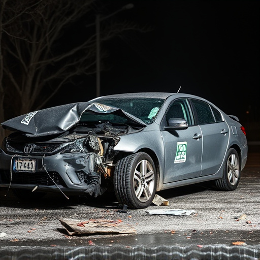 car crash damage