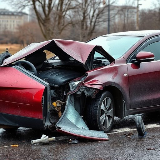 car crash damage