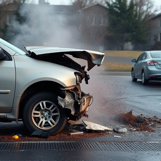 car crash damage