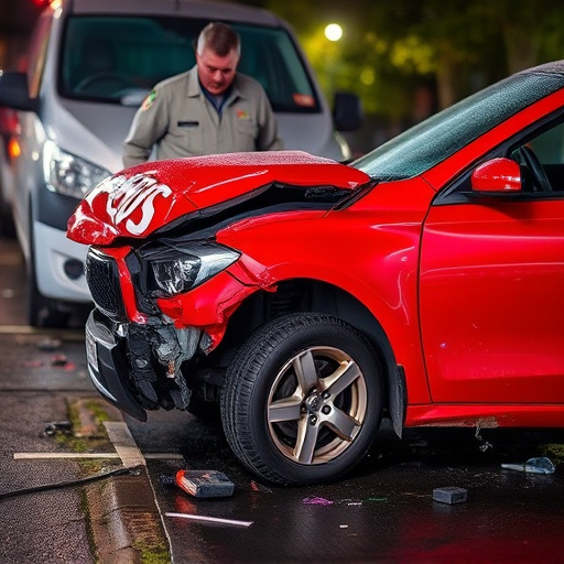 car crash damage