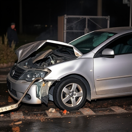 car crash damage