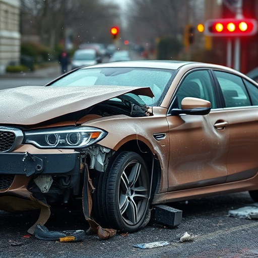 car crash damage