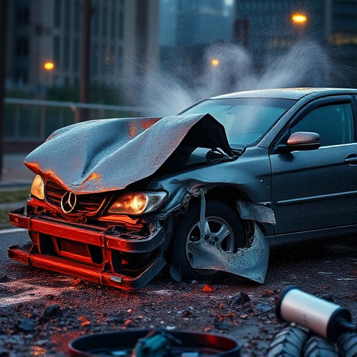 car crash damage