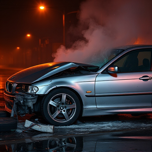 car crash damage