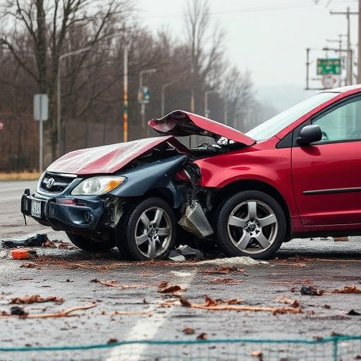 car crash damage