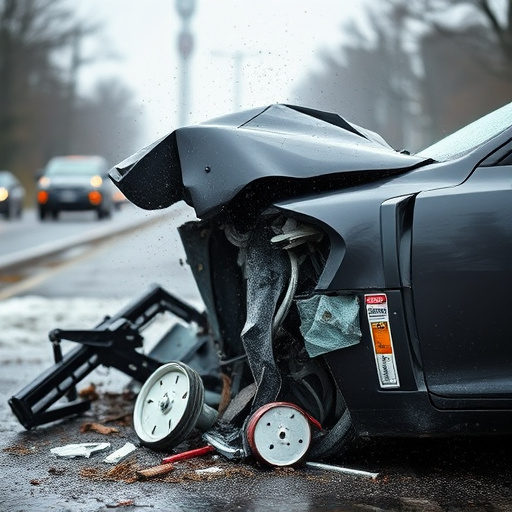 car crash damage