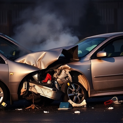 car crash damage