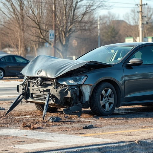 car crash damage