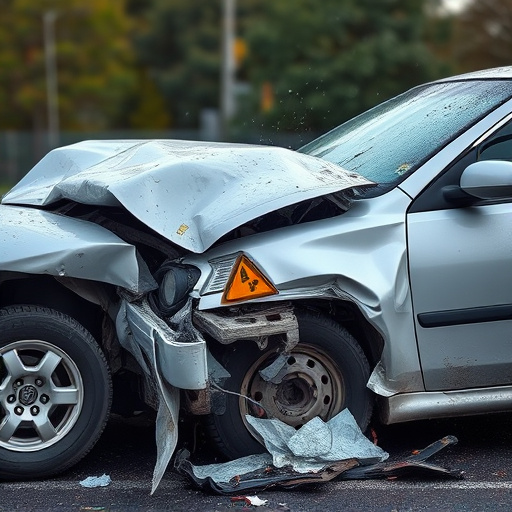 car crash damage