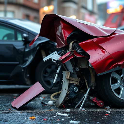 car crash damage