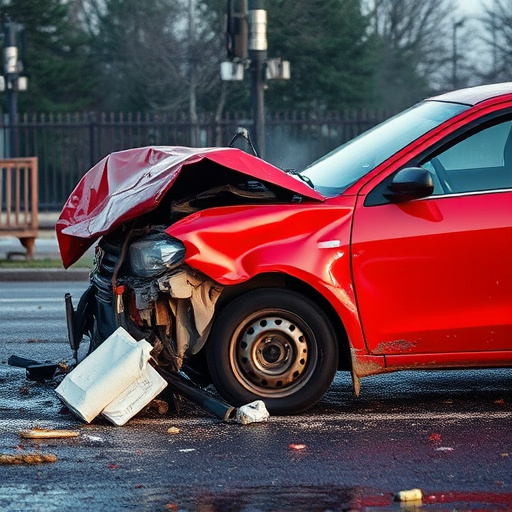 car crash damage