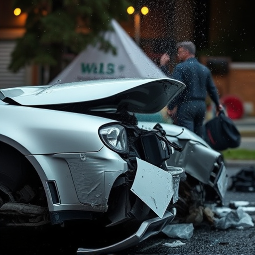 car crash damage