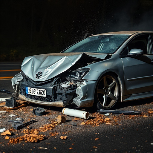 car crash damage