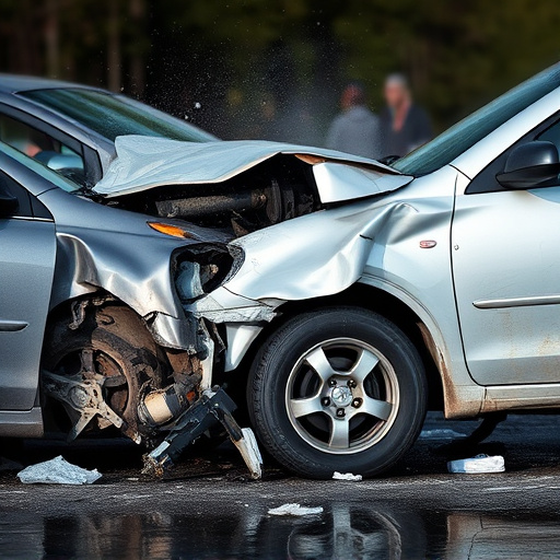 car crash damage