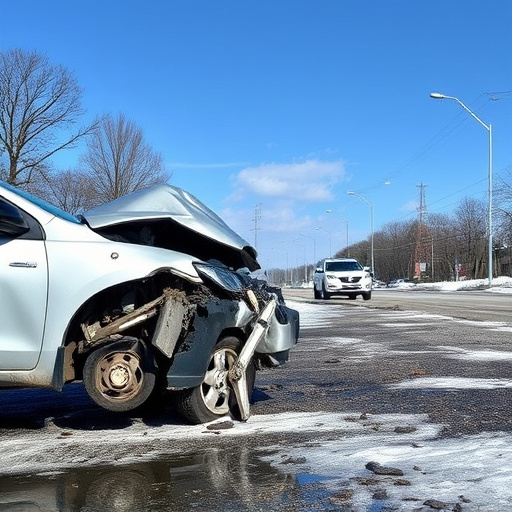 car crash damage