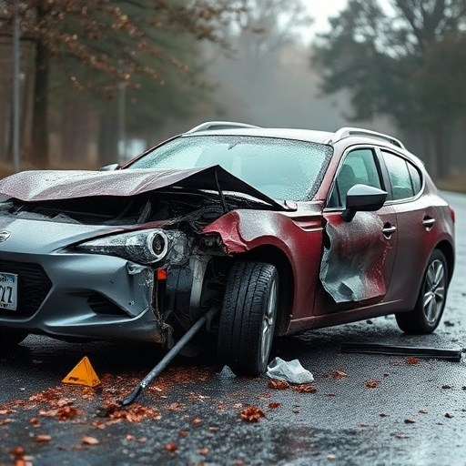 car crash damage