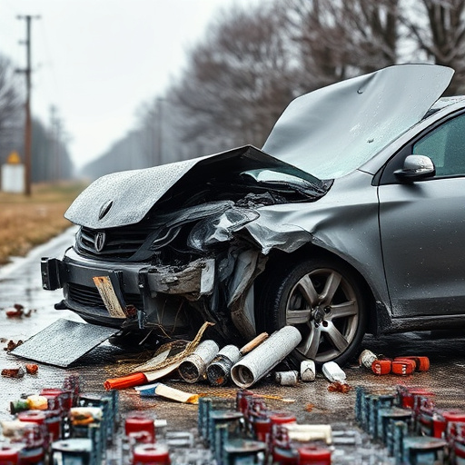 car crash damage