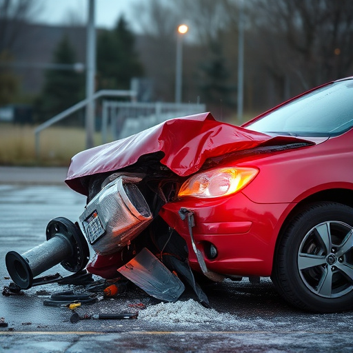 car crash damage