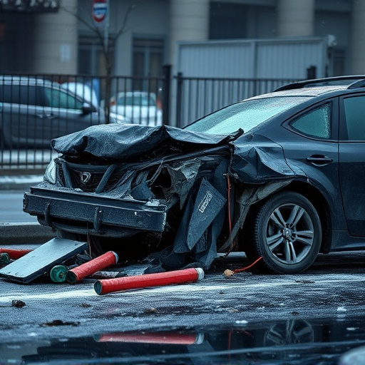 car crash damage
