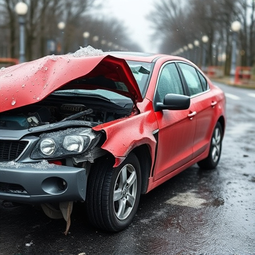 car crash damage