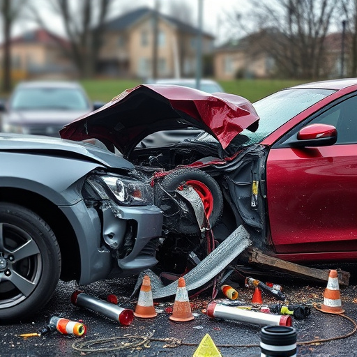 car crash damage
