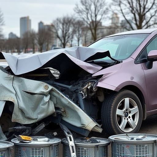 car crash damage