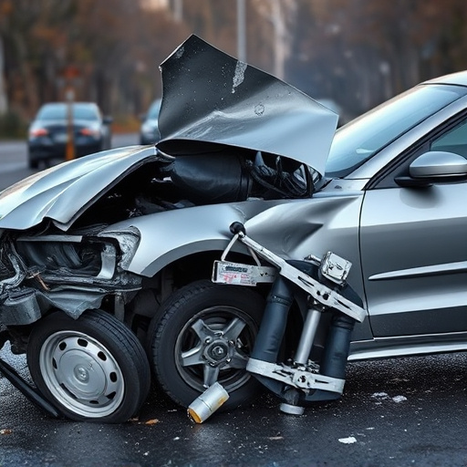 car crash damage