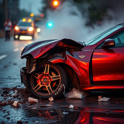 car crash damage