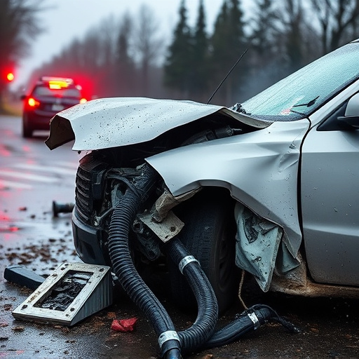 car crash damage